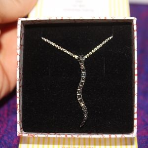 black snake necklace